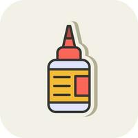 Liquid Glue Vector Icon Design