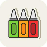 Crayon Vector Icon Design