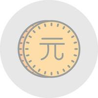 Renminbi Vector Icon Design