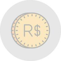 Brazilian Real Vector Icon Design