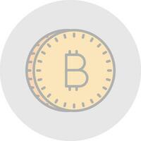 bitcoin Vector Icon Design