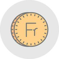 Franc Vector Icon Design