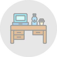 Table Vector Icon Design