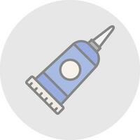 Paint Tube Vector Icon Design