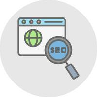 Seo Vector Icon Design