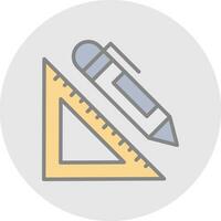 Stationery Vector Icon Design