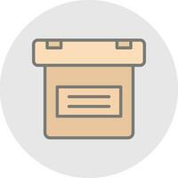 Box Vector Icon Design