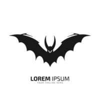 minimal and abstract logo of bat icon day sleeping vector silhouette isolated design art