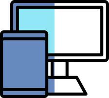 Computer Vector Icon Design