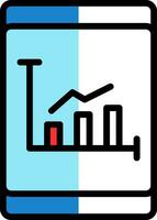 Analytics Vector Icon Design