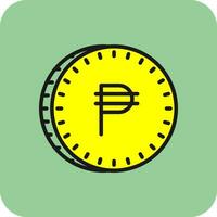 Philippine Peso Vector Icon Design