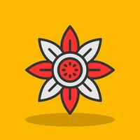 diseño de icono de vector de girasol