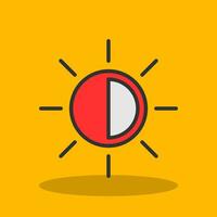 Sun Vector Icon Design
