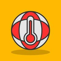 Global Warming Vector Icon Design