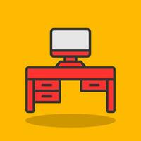 Work Space Vector Icon Design