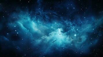 Milky Way galaxy with stars and nebulae photo
