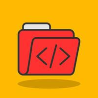 Coding Vector Icon Design