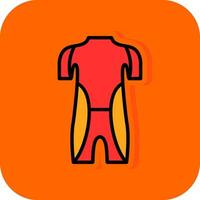 Wet Suit Vector Icon Design