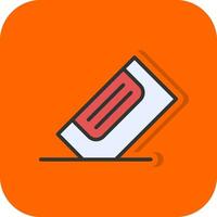 Eraser Vector Icon Design