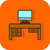 Work Space Vector Icon Design