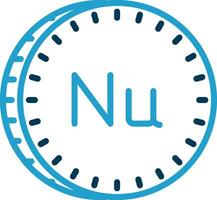 Ngultrum Vector Icon Design