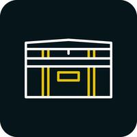 Trunk Vector Icon Design