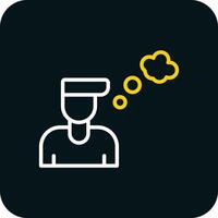 Call Out Vector Icon Design