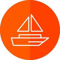 Sailing Vector Icon Design