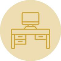 Work Space Vector Icon Design