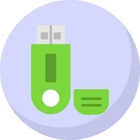 Pendrive Vector Icon Design