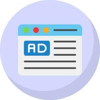 Advertisement Vector Icon Design