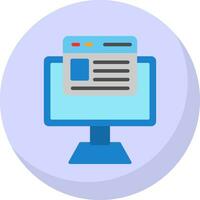 Computer Vector Icon Design