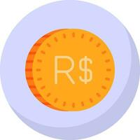 Brazilian Real Vector Icon Design