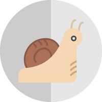 Snail Vector Icon Design