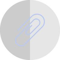 Paper Clip Vector Icon Design