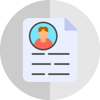 Portfolio Vector Icon Design