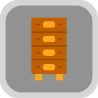 Drawer Vector Icon Design