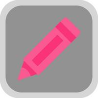 Crayon Vector Icon Design