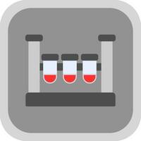 Test Tubes Vector Icon Design