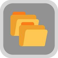 Folders Vector Icon Design