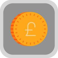 Pound Vector Icon Design