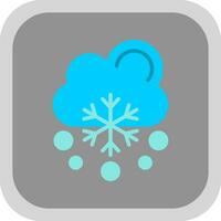 Snowfalling Vector Icon Design