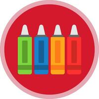 diseño de icono de vector de crayones