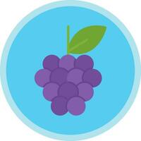 Grapes Vector Icon Design