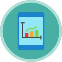 Analytics Vector Icon Design