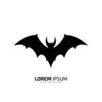 minimal and abstract bat logo icon silhouette vector design