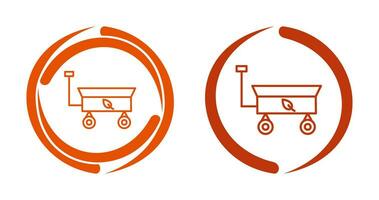 Garden Cart Vector Icon