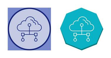 Internet Cloud Vector Icon