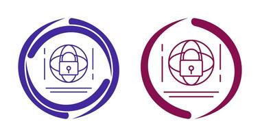 Internet Security Vector Icon