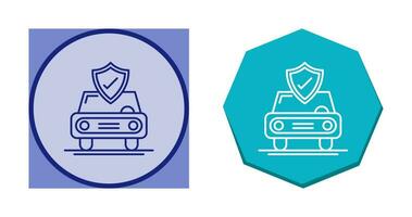 Car Protection Vector Icon